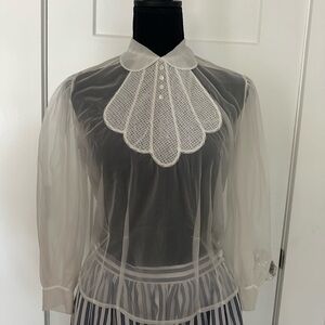 Vintage Sheer Blouse